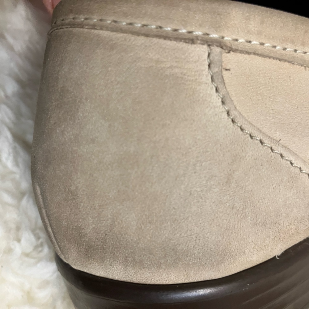 SAS Slip On Tan Cream‎ Leather Tripad Comfort Loafer Sz 6.5 - Picture 7 of 8